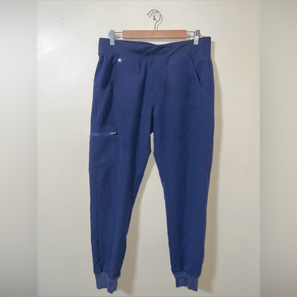 FIGS Technical Collection Medium Blue Jogger Pants